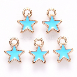 Legierung Emaille Anhänger / charms&nbsp;ENAM-S121-029