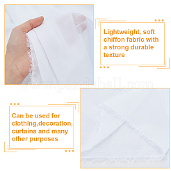 Tela de gasa de poliéster para manualidades de diy&nbsp;DIY-WH0888-04