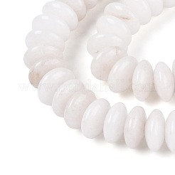 Fili di perline giada bianco naturale&nbsp;G-T144-49A-01
