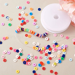 DIY Heishi Bead Stretch Armbänder machen Kits&nbsp;DIY-TA0003-22