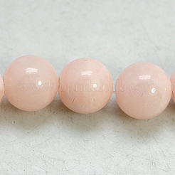 Natürliche gelbe Jade Perlen Stränge&nbsp;JBR8mm-1