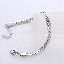 Titan Stahl Paar Armband minimalistisch stylisch trendiges Unisex Accessoire&nbsp;QL0447