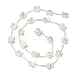 Guscio bianco naturale madreperla perle di conchiglia&nbsp;BSHE-B005-08