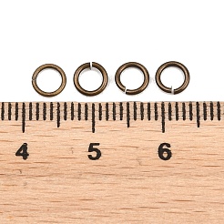Messing Open Ringe springen&nbsp;KK-NH0012-01B-AB