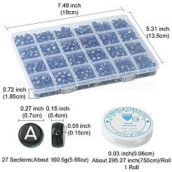 1200pcs DIY Acryl Perlen Stretch Armbänder Kits für den Kindertag&nbsp;DIY-YW0001-88B