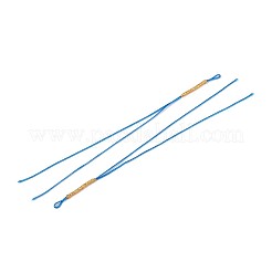 Creazione di anelli in cordino metallico intrecciato in nylon&nbsp;NWIR-N017-01B