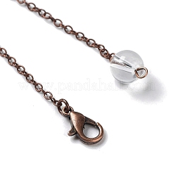 Wünschelrutenpendel aus natürlichem Chakra-Edelstein&nbsp;AJEW-XCP0002-22