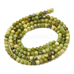 Natur Serpentin Perlen Stränge&nbsp;G-P603-C-3mm-06
