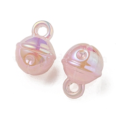Pendentifs en acrylique irisé arc-en-ciel placage uv&nbsp;OACR-P010-19D