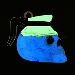 Pendentifs en alliage émaillé lumineux&nbsp;ENAM-T021-10P