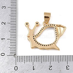 Ottone micro spianare pendenti zirconi&nbsp;KK-A260-06G