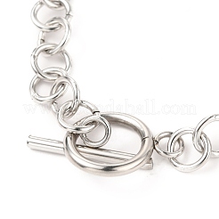 Anlaufgeschützte Unisex-Rolokettenarmbänder aus 304er Edelstahl&nbsp;BJEW-H541-05A-P