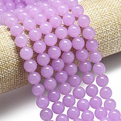 Chapelets de perles en jade de malaisie naturelle&nbsp;G-L645-C01-10mm-08