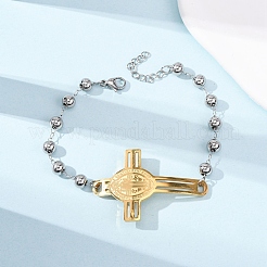 Bracelets à maillons en acier inoxydable 304 pour femmes&nbsp;LS-BJEW-Z156-01GP