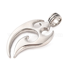 Pendentifs de grande taille en acier inoxydable chirurgical 316 anti-ternissement&nbsp;STAS-Z073-42AS
