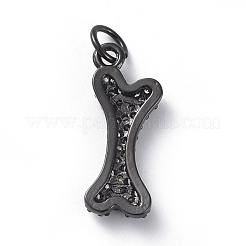 Colgante micropavé cubic zirconia de latón&nbsp;ZIRC-G157-24-02