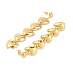 Ohrstecker aus 304 Edelstahl&nbsp;EJEW-P289-05G