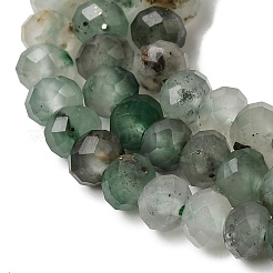 Chapelets de perles en jade africaine naturelle&nbsp;G-L653-A01-4x3mm-01