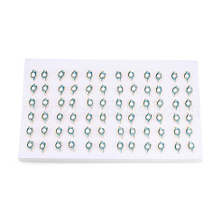 Ohrstecker aus Messing mit Naturperlen&nbsp;PEAR-N020-06R