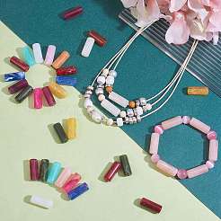 140pcs 14 Farben Acrylperlen&nbsp;MACR-SZ0001-78