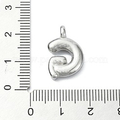Anlaufgeschützte Anhänger aus 304 Edelstahl&nbsp;STAS-U033-02P-G