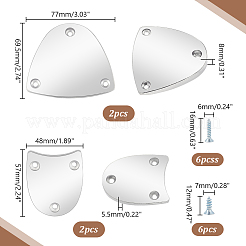 Fersenplatten aus Aluminium&nbsp;FIND-GA0003-54A