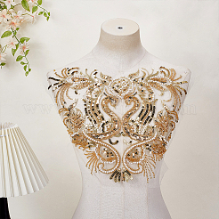 1 paio di ornamenti da cucito in poliestere&nbsp;DIY-FG0008-43