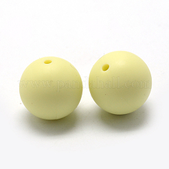 Perles de silicone écologiques de qualité alimentaire&nbsp;LS-SIL-R008C-33