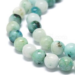 Classificare un filo di perle di diaspro di sesamo naturale&nbsp;G-O201A-08A