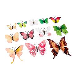 PVC Schmetterling Wanddekorationen&nbsp;DIY-WH0221-34