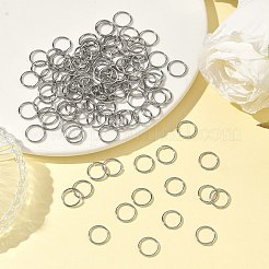 Anlaufgeschützte offene Biegeringe aus Edelstahl 304&nbsp;STAS-J013-10x1mm-01