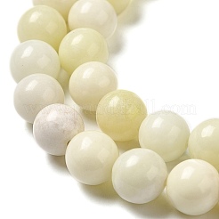 Fili di perline giada naturale&nbsp;G-H298-A04-03
