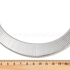 Breite Chokerhalsketten aus Legierung für Damen&nbsp;LS-NJEW-C090-01P