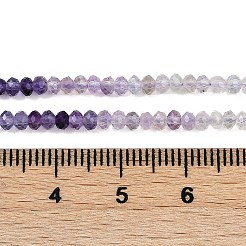 Farbverlauf natürliche bunte Fluorit Perlen Stränge&nbsp;G-H071-A04-01