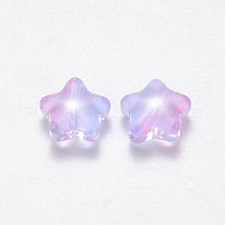 Perle di vetro trasparente&nbsp;GLAA-R211-04-A01