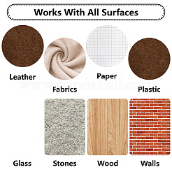 Handarbeitsvorlage für Acrylohrringe&nbsp;DIY-WH0359-066