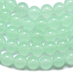 Natürliche Malaysia Jade Perlen Stränge&nbsp;G-L645-C01-6mm-12