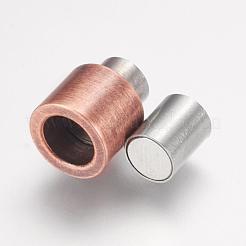 Magnetverschlüsse aus Edelstahl 304 mit einklebbaren Enden&nbsp;STAS-F124-03ARG