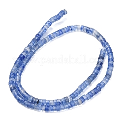 Blau Wassermelone Stein Glasperlen Stränge&nbsp;G-Z110-A33-2x4mm