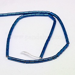 Electroplate non magnetici ematite sintetico fili di perline&nbsp;G-J162-B-03