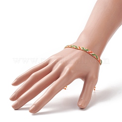 Braccialetti di perline intrecciate di semi giapponesi fatti a mano&nbsp;BJEW-MZ00020-02