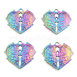 Pendentifs en acier inoxydable avec placage ionique (IP) 201&nbsp;STAS-N098-257M