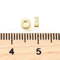 Perles lisses en laiton&nbsp;KK-V011-02A-G