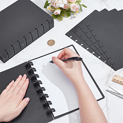 10 copertina per diario e quaderno in plastica rettangolare in PP&nbsp;AJEW-NB0009-37