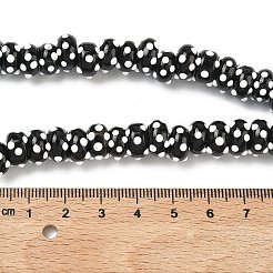 Mit Sprühfarbe undurchsichtig lackierte Glasperlen aus Emaille&nbsp;GLAA-G128-01