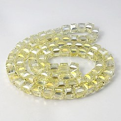 Perline in vetro placcato&nbsp;EGLA-E006-3S