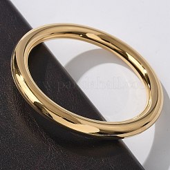 Bracciali semplici in acciaio inossidabile 304 per donna&nbsp;BJEW-S161-10G