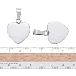 Pendentifs vierges estampés en acier inoxydable 304 résistants au ternissement et à la mode&nbsp;LS-STAS-J002A-01