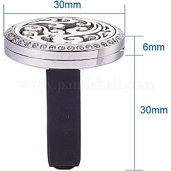 Clips de médaillon diffuseur de voiture en acier inoxydable 316&nbsp;STAS-BC0002-01