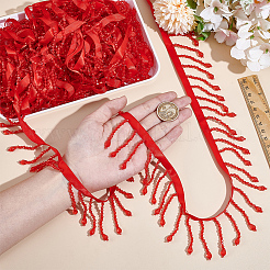 Spitzenband aus Acryl und Polyester&nbsp;OCOR-WH0110-08D